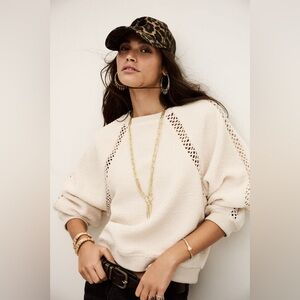 Ba&sh Sweet Round Neck Sweatshirt - NWOT